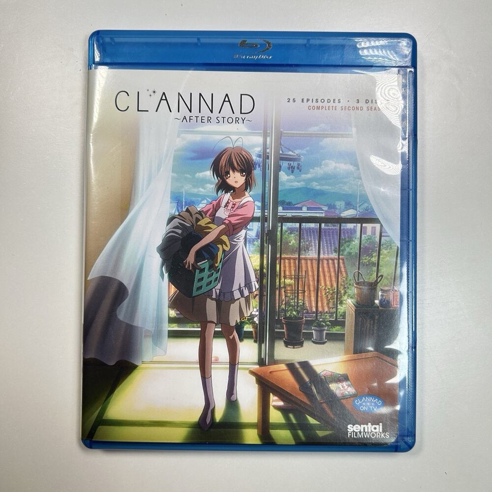 CLANNAD After Story Complete 2nd Season Blu-ray 3 Disc 25 Episodes Sentai Anime